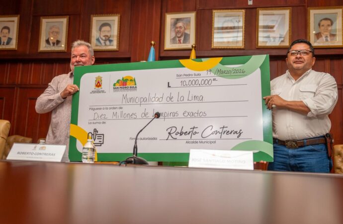 San Pedro Sula y La Lima sellan acuerdo histórico para saldar deuda tributaria pendiente